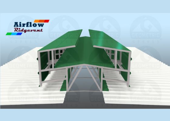 ridge ventilation system